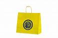 vinrd papirspose med logo | Fotogalleri med vores mange produkter i hj kvalitet gul papirspose m