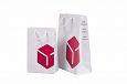 laminated paper bags with personal logo print | Galleri- Laminated Paper Bags exclusive, laminated