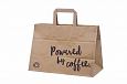 brown paper bags | Galleri-Brown Paper Bags with Flat Handles durable brown kraft paper bag with p