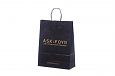 black paper bag | Galleri-Black Paper Bags with Rope Handles black kraft paper bag 
