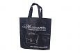 black non-woven bag with personal logo print | Galleri-Black Non-Woven Bags black non-woven bags w