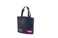 durable black non-woven bags with print | Galleri-Black Non-Woven Bags black non-woven bag with pe