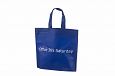 Galleri-Blue Non-Woven Bags blue non-woven bags with personal print 
