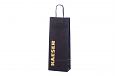 durable paper bag for 1 bottle with print | Galleri-Paper Bags for 1 bottle durable kraft paper ba