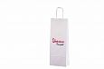 durable kraft paper bags for 1 bottle with print | Galleri-Paper Bags for 1 bottle paper bags for 