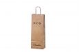 kraft paper bag for 1 bottle with logo and for promotional u.. | Galleri-Paper Bags for 1 bottle k
