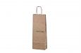 durable kraft paper bags for 1 bottle with logo | Galleri-Paper Bags for 1 bottle kraft paper bags