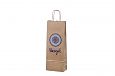 kraft paper bag for 1 bottle with personal logo and for prom.. | Galleri-Paper Bags for 1 bottle d