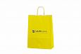 trkiga kollane paberkott | Fotogalerii- kollased paberkotid, millele trkitud klientide logod 
