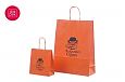 Fotogalerii- oranid paberkotid, millele trkitud klientide logod oran paberkott 