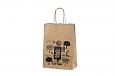 100% recycled paper bag with print | Galleri-Recycled Paper Bags with Rope Handles 100% recycled p