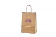 recycled paper bag with logo print | Galleri-Recycled Paper Bags with Rope Handles 100%recycled pa