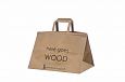 eco friendly brown paper bag | Galleri-Brown Paper Bags with Flat Handles durable and eco friendly