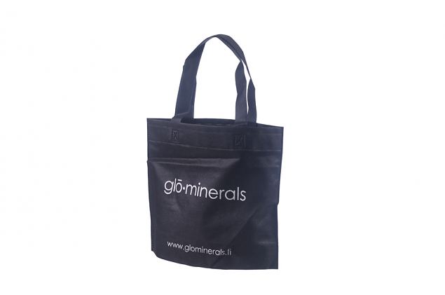 durable black non-woven bags 