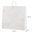 Valge paberkott mõõtudega 54x14x50 cm