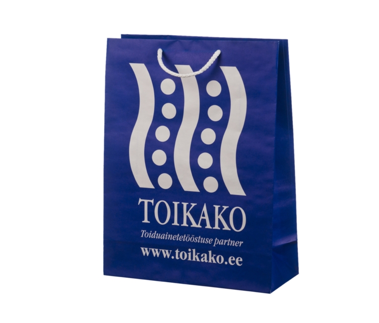 A4 suurusega paberkotid trükiga