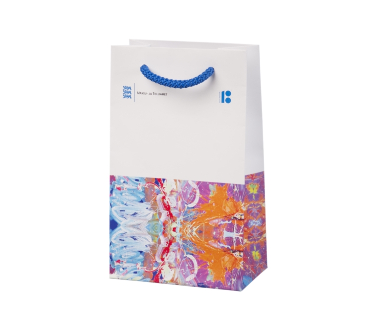 A5 suurusega paberkotid trükiga