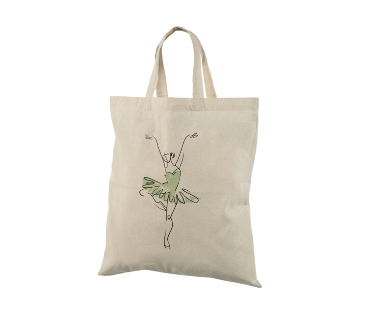 Loodusvalget värvi riidest kott logoga