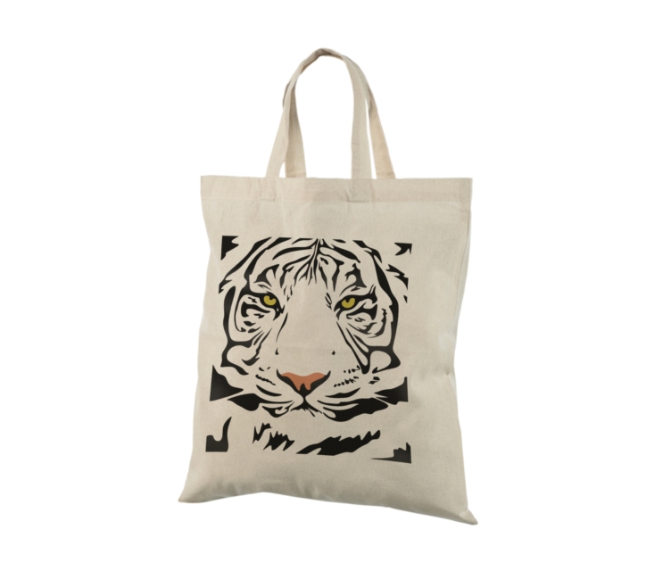 Loodusvalget värvi riidest kott logoga