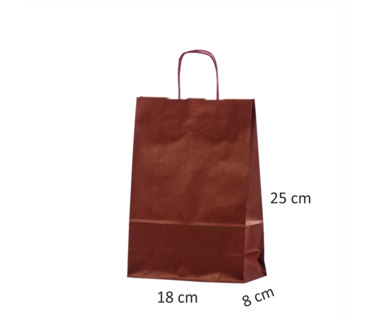 Tumepunased paberkotid