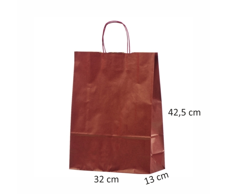 Tumepunased paberkotid