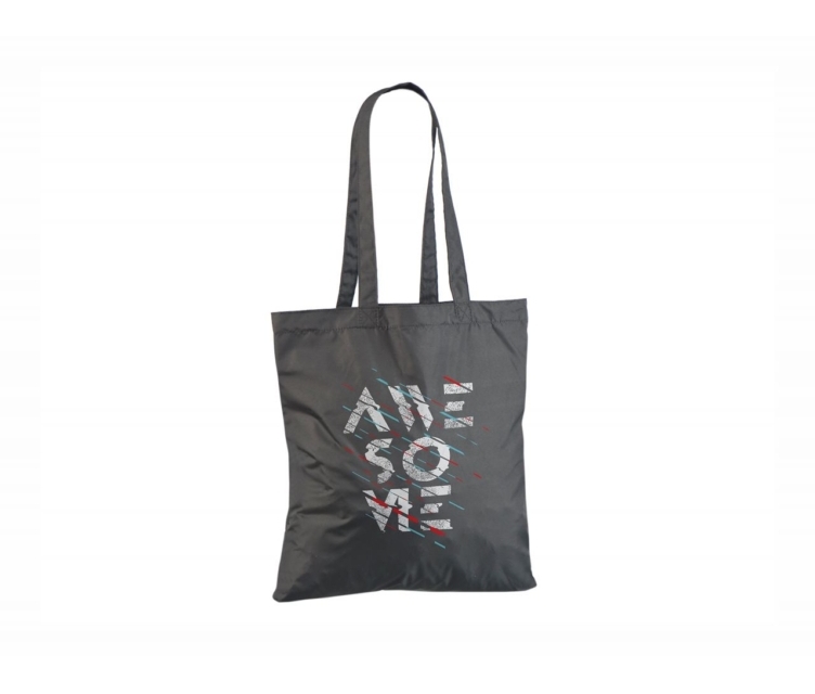 Halli värvi vetthülgavast nailonist kott trükiga