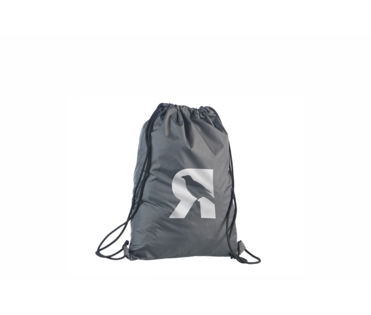 Halli värvi vetthülgavast nailonist seljakott personaalse logoga