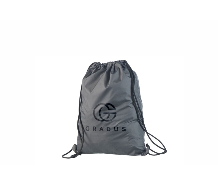 Halli värvi vetthülgavast nailonist seljakott personaalse trükiga