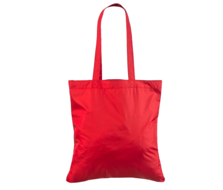 Punast värvi vetthülgavast nailonist kott