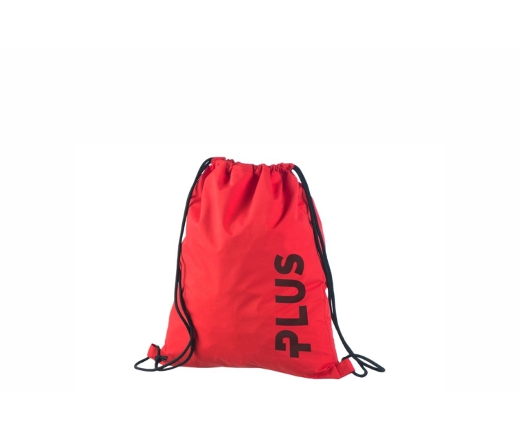 Punast värvi vetthülgavast nailonist seljakott