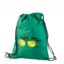 Rohelist värvi vetthülgavast nailonist seljakott trükiga