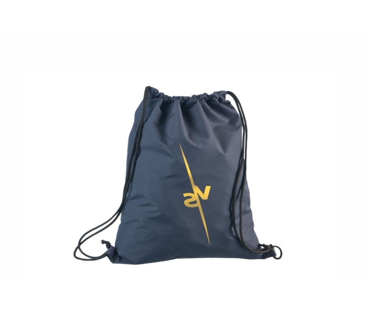 Sinist värvi vetthülgavast nailonist seljakott personaalse logoga