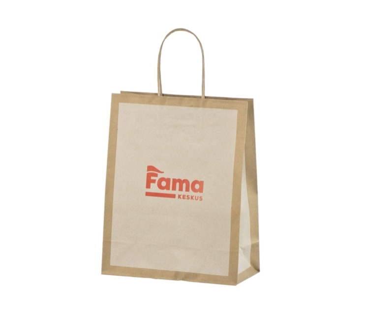 Trükiga valge kujundusega öko kinkekotid