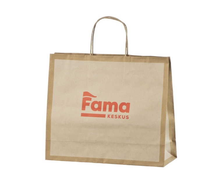 Valge kujundusega öko kinkekotid trükiga