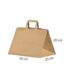 Pruun take away paberkott 35x23x25 cm